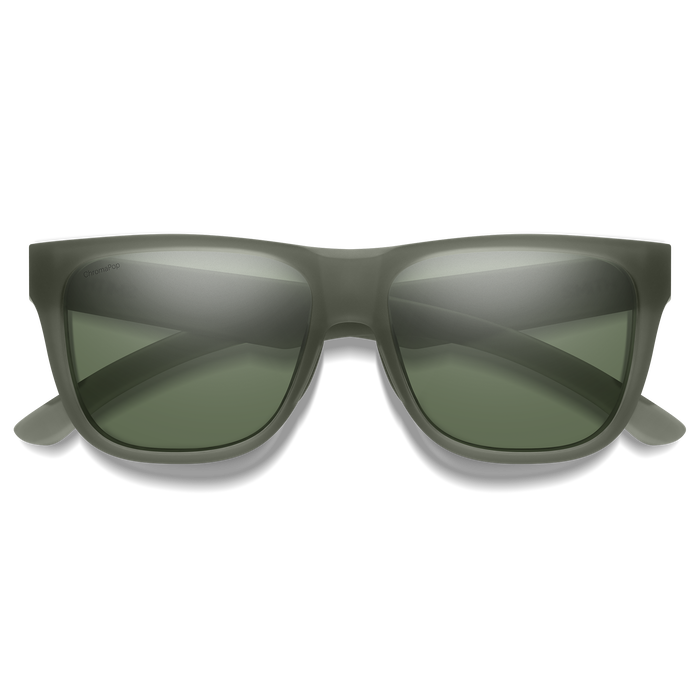 Smith Lowdown 2 Sunglasses-Matte Moss Crystal/ChromaPop Polar Gray Geen