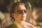 Ombraz Classics Narrow Sunglasses-Tortoise/Brown Polar