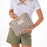 Aloha Collection Leopard Cub Mid Pouch-Coconut