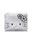 Aloha Collection Kitty Face Mid Pouch-Black/Silver