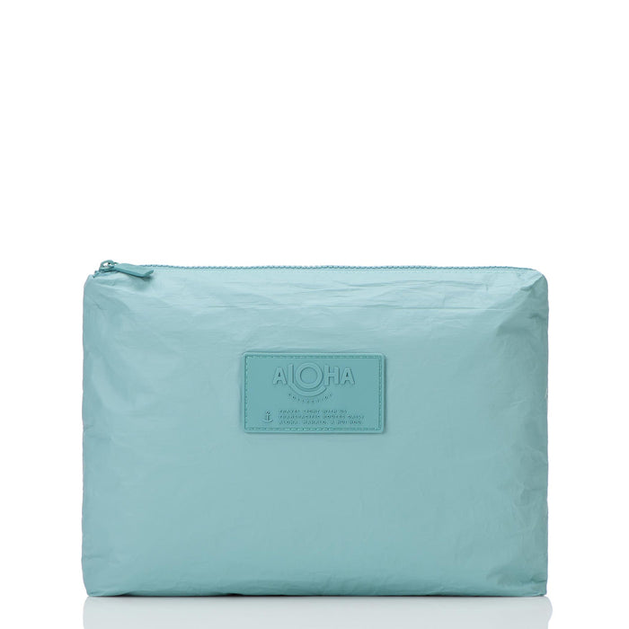 Aloha Collection Monochrome Mid Pouch-Tide