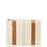 Aloha Collection Nice Stripes Mid Pouch-Toffee