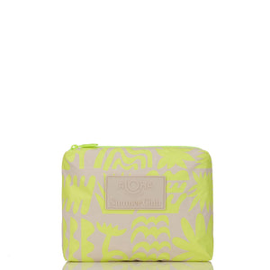Aloha Collection Summer Club Small Pouch-Highlighter/Sandstone