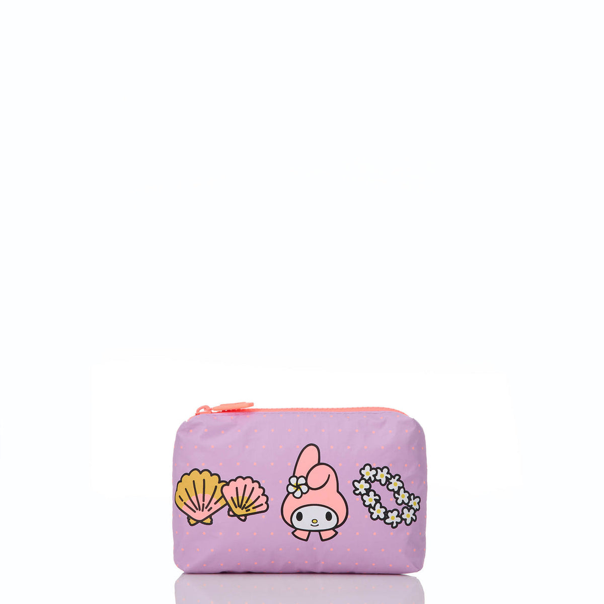 Aloha Collection My Melody Icons Mini Pouch-Tropical/Lavande