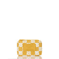 Aloha Collection Pua Check Mini Pouch-Hot Mustard