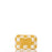 Aloha Collection Pua Check Mini Pouch-Hot Mustard