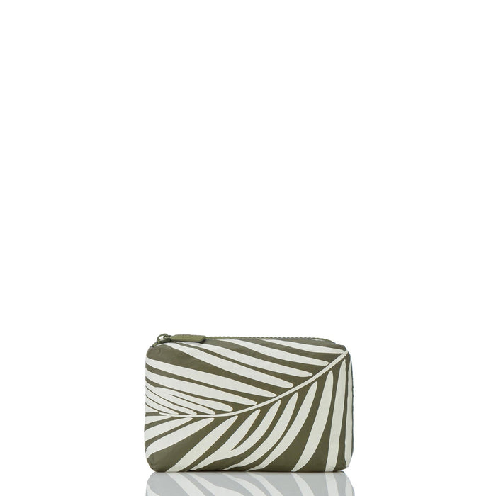 Aloha Collection Mini Shade Pouch-Creme/Olive