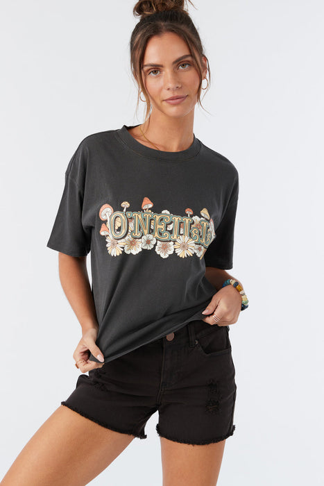 O'Neill Mushies Tee-Washed Black