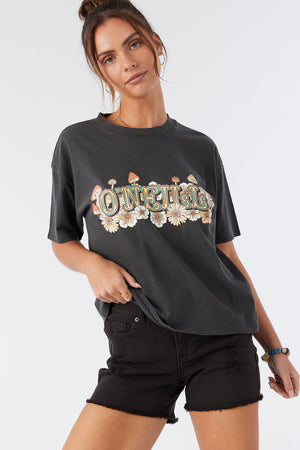 O'Neill Mushies Tee-Washed Black