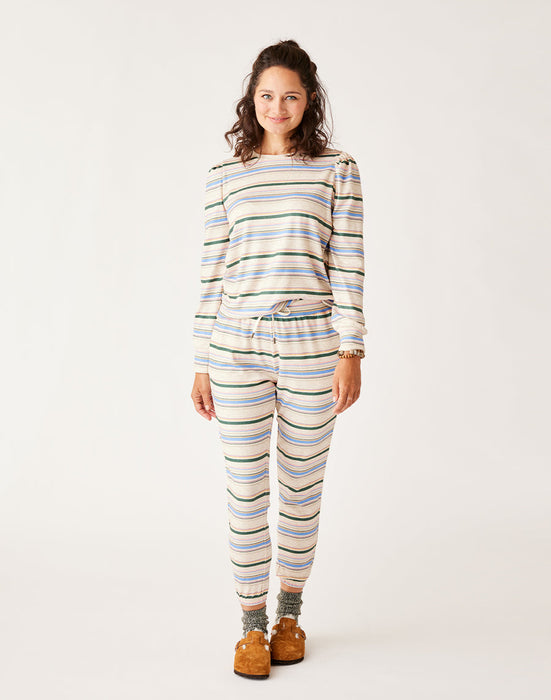 Carve Designs Naomi Sweatshirt-Multistripe