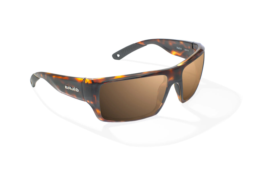 Bajio Nato Sunglasses-Brown Tort Gloss/Copper Glass