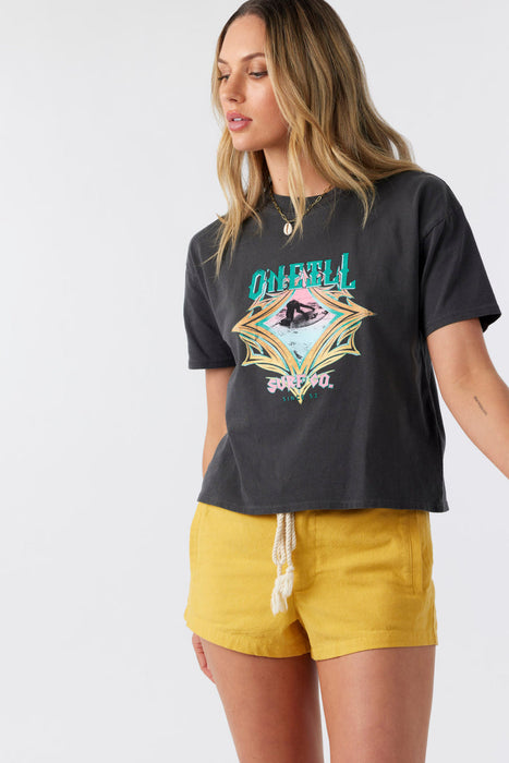 O'Neill North Shore Tee-Washed Black