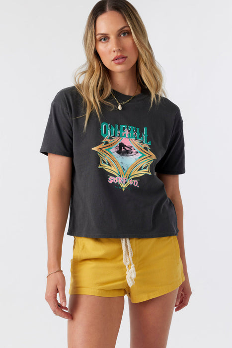 O'Neill North Shore Tee-Washed Black