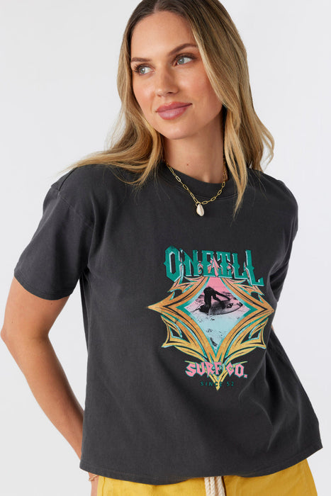 O'Neill North Shore Tee-Washed Black