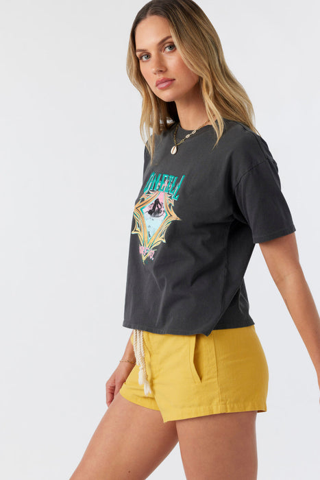 O'Neill North Shore Tee-Washed Black