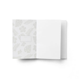 Aloha Collection Salina Tiny Stripe Notebook-Navy