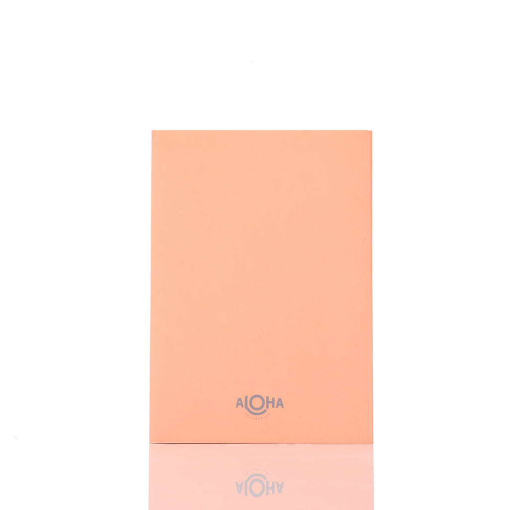 Aloha Collection Mega Cone Notebook-Nectarine