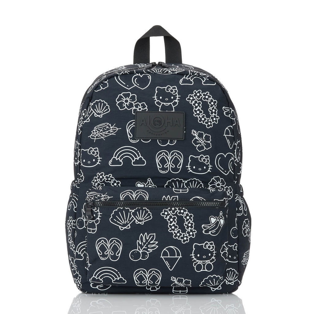Aloha Collection Icons Backpack-White/Black