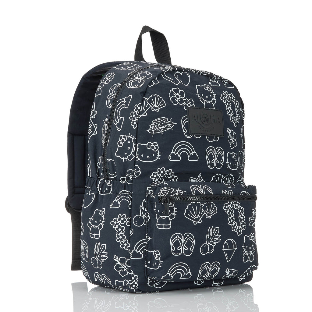 Aloha Collection Icons Backpack-White/Black