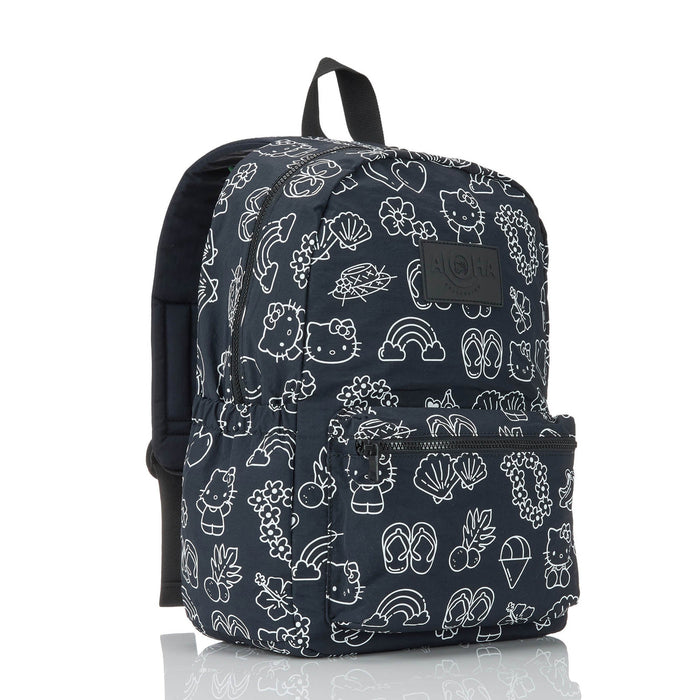Aloha Collection Icons Backpack-White/Black