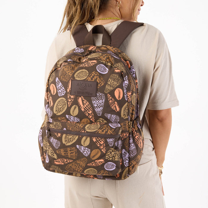 Aloha Collection Shoreline Backpack-Coconut