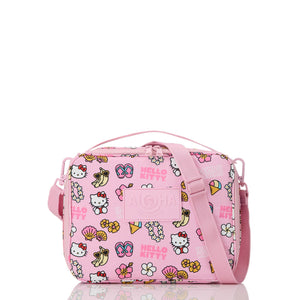 Aloha Collection Hello Kitty Icons Lunchbox-Black/Pink— Alternate View