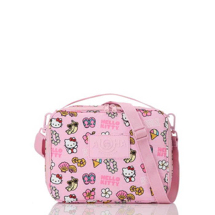 Aloha Collection Hello Kitty Icons Lunchbox-Black/Pink