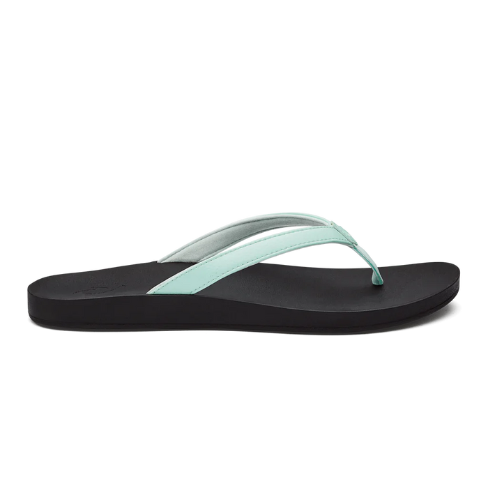 Olukai Puawe Sandal-Sea Glass/Black