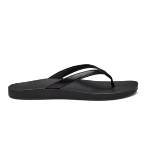 Olukai Puawe Sandal-Black/Black