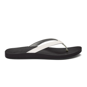 Olukai Puawe Sandal-White/Black