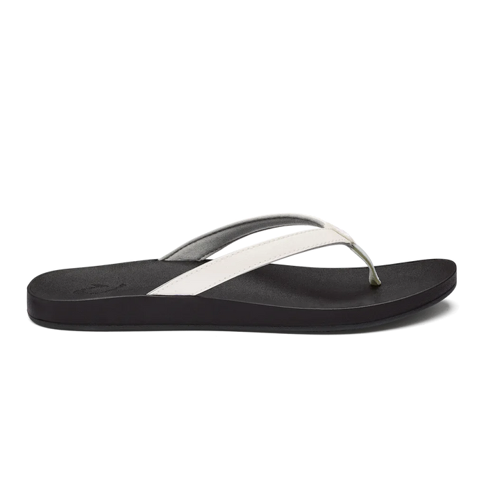 Olukai Puawe Sandal-White/Black