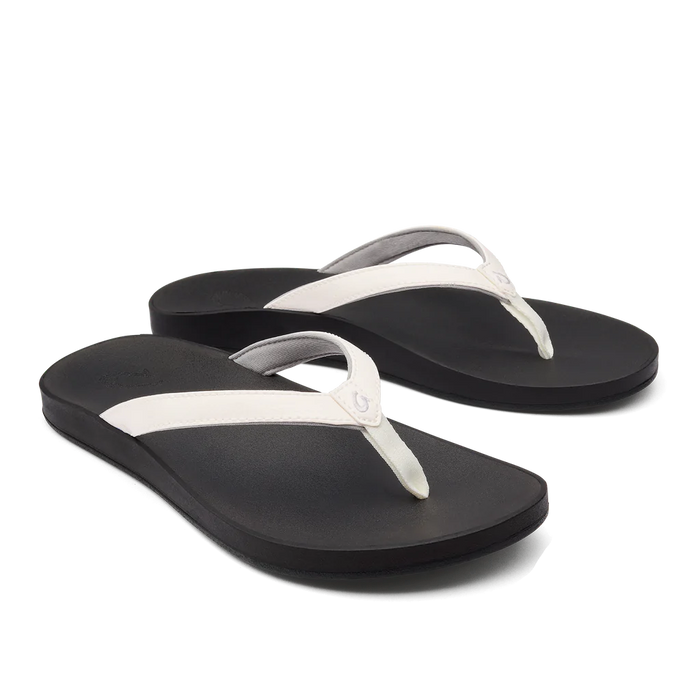 Olukai Puawe Sandal-White/Black