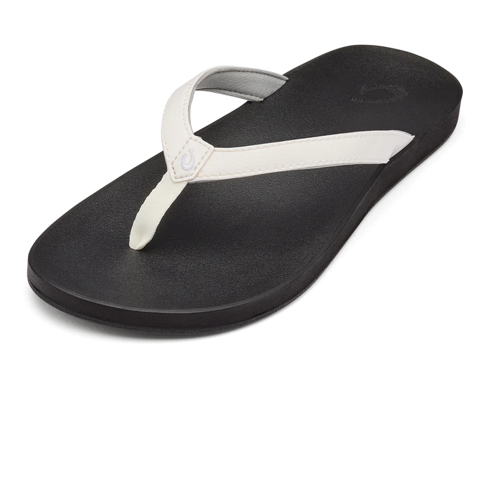 Olukai Puawe Sandal-White/Black