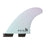 FCS II Sky Brown PC Tri Fin Set-Seafoam/Lavender-Small