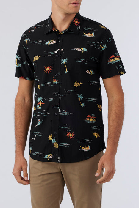 O'Neill Oasis Eco Modern S/S Shirt-Black