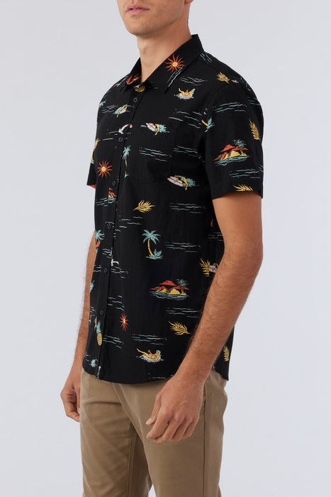 O'Neill Oasis Eco Modern S/S Shirt-Black