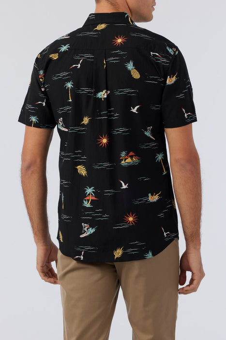 O'Neill Oasis Eco Modern S/S Shirt-Black