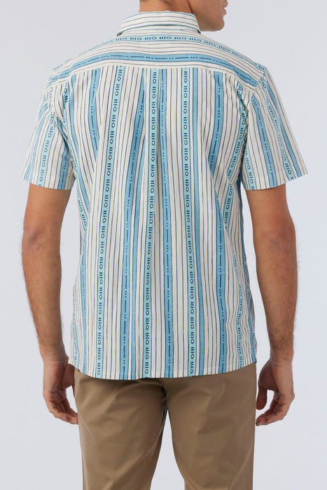 O'Neill OG Eco Stripe Standard S/S Shirt-Cream
