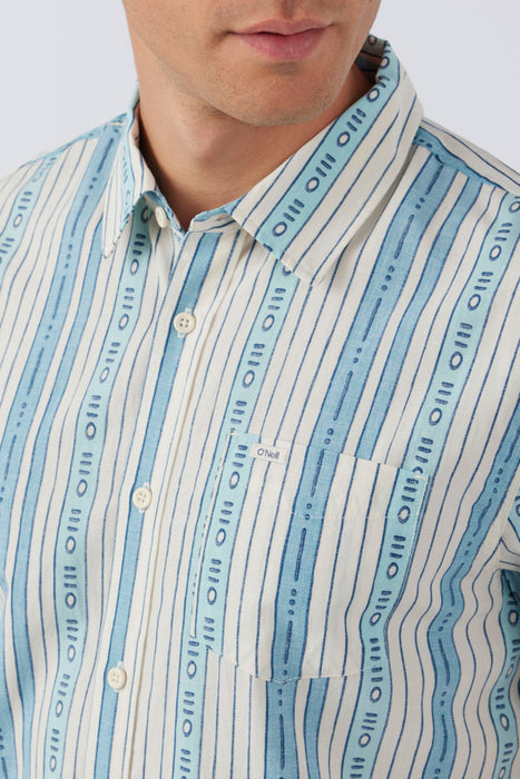 O'Neill OG Eco Stripe Standard S/S Shirt-Cream