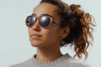 Ombraz Teton Sunglasses-Honey/Polar Grey