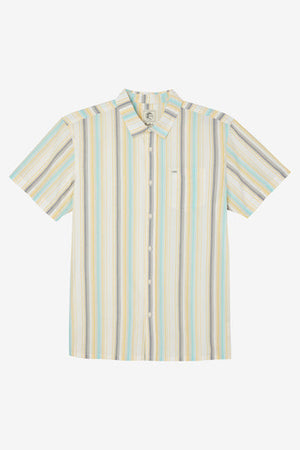 O'Neill OG Eco Stripe Standard S/S Shirt-Cream