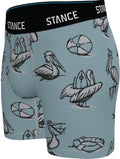 Stance Happy Pelican Boxer Brief Boxers-Slate