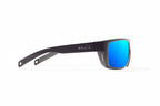 Bajio Palometa Sunglasses-Black Matte/Blue Mirror Glass
