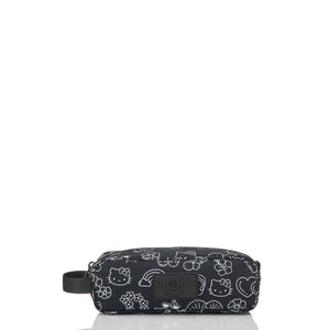 Aloha Collection Icons Pencil Case-White/Black— Alternate View