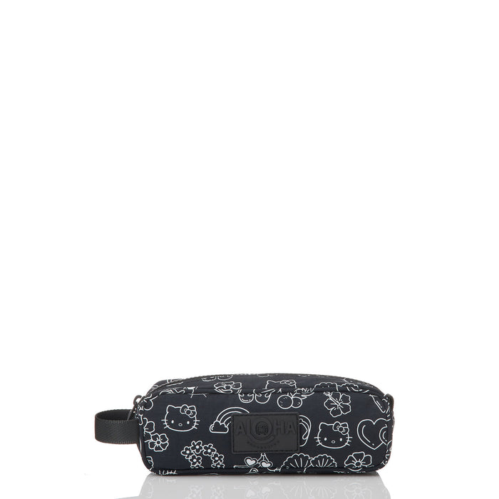 Aloha Collection Icons Pencil Case-White/Black