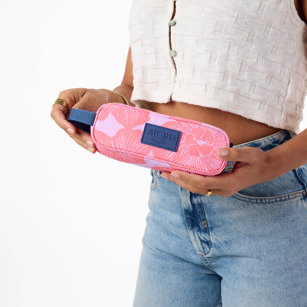Aloha Collection Purau Pencil Case-Tropical/Lavande