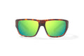 Bajio Piedra Sunglasses-BrownTort Matte/Green Mirror Glass