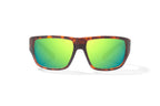 Bajio Piedra Sunglasses-BrownTort Matte/Green Mirror Glass