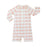 Emerson & Friends Pink Gingham L/S Rashguard One Piece-Pink