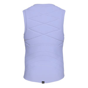 Mystic Ruby Women's Impact Vest Fzip -Iris Blue— Alternate View